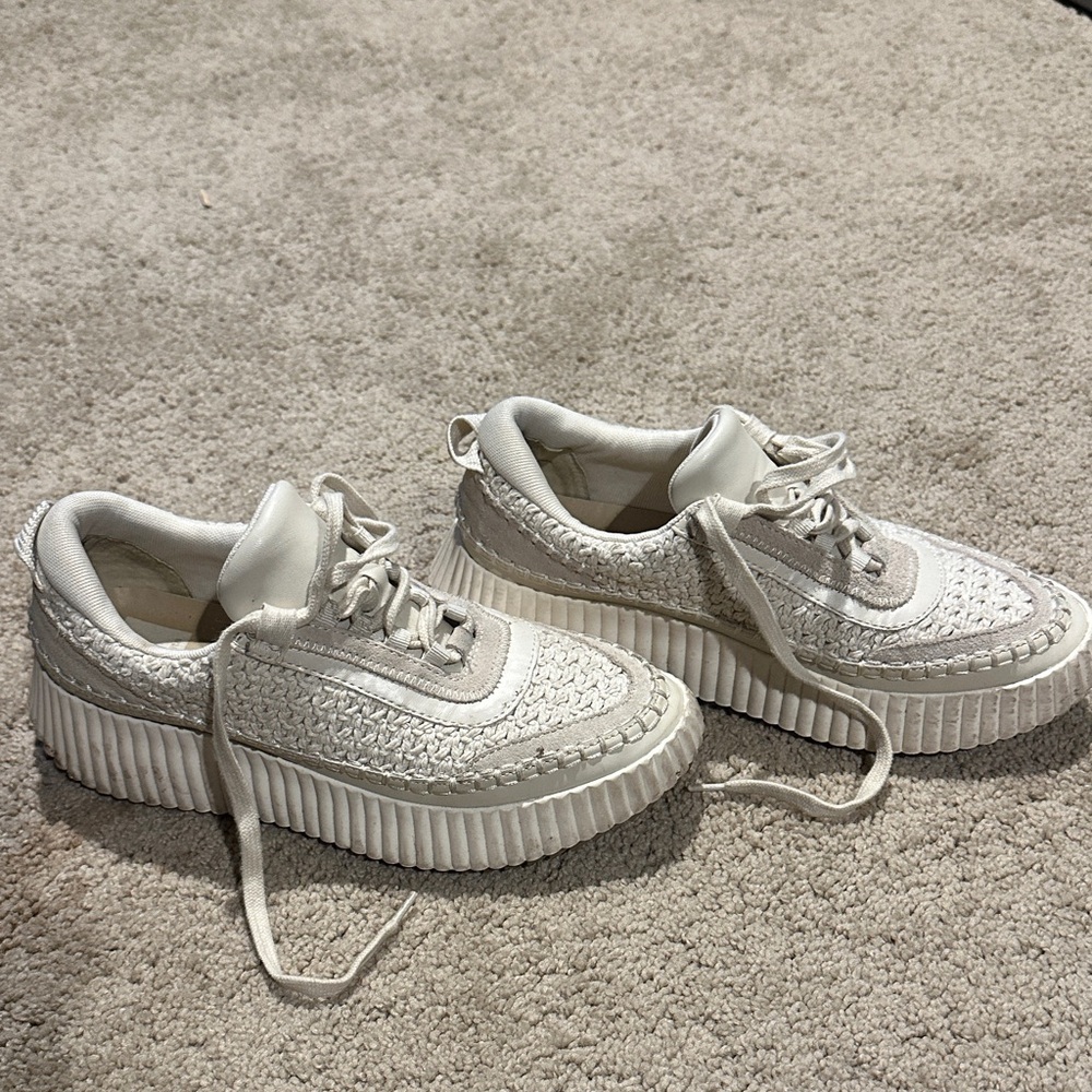 Dolce Vita White Sneakers